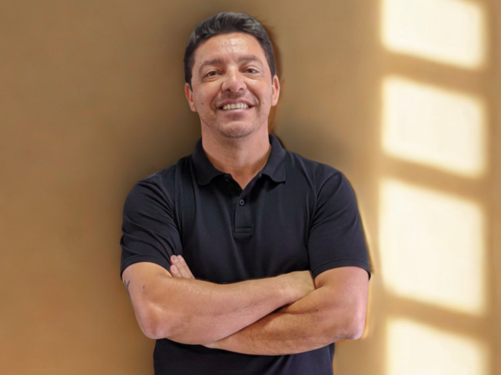 Geraldo Oliveira de frente